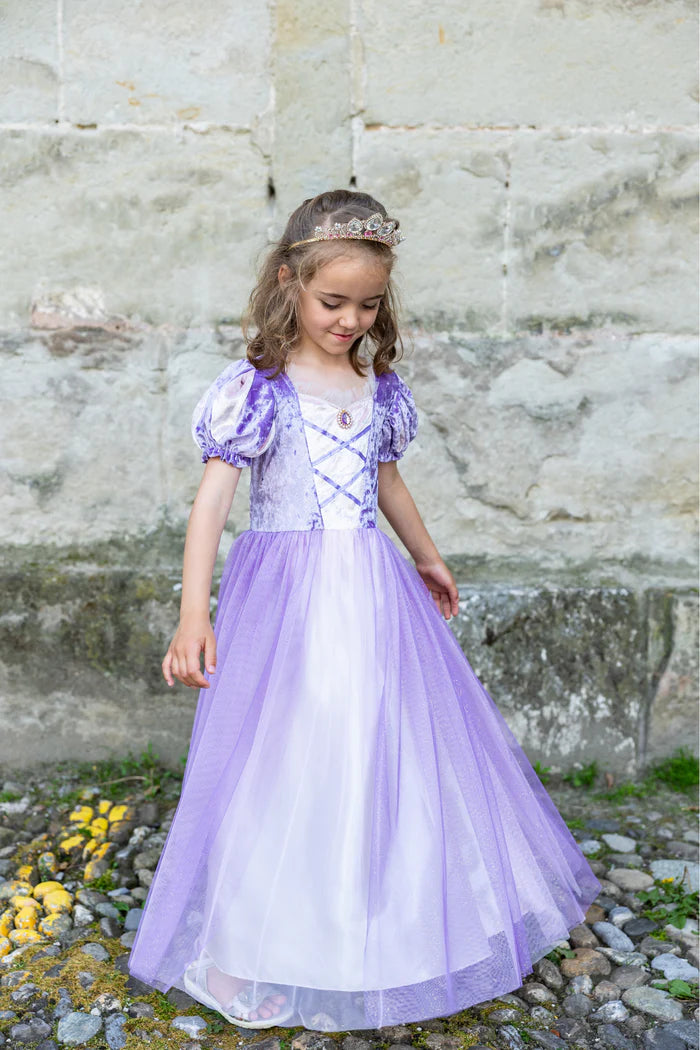 Velvety Soft Once Upon a Tower Princess, Size 3-4