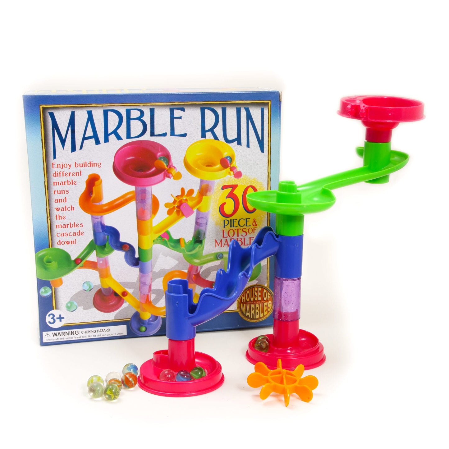 30 Piece Marble Run