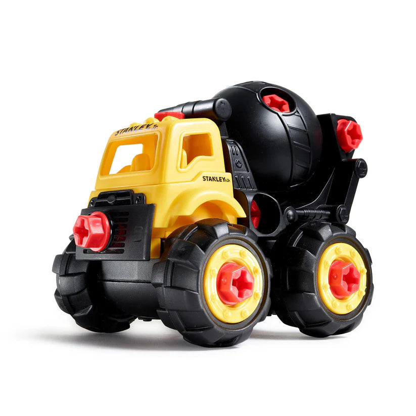 Red Toolbox Stanley Jr. Take Apart Classic Cement Mixer