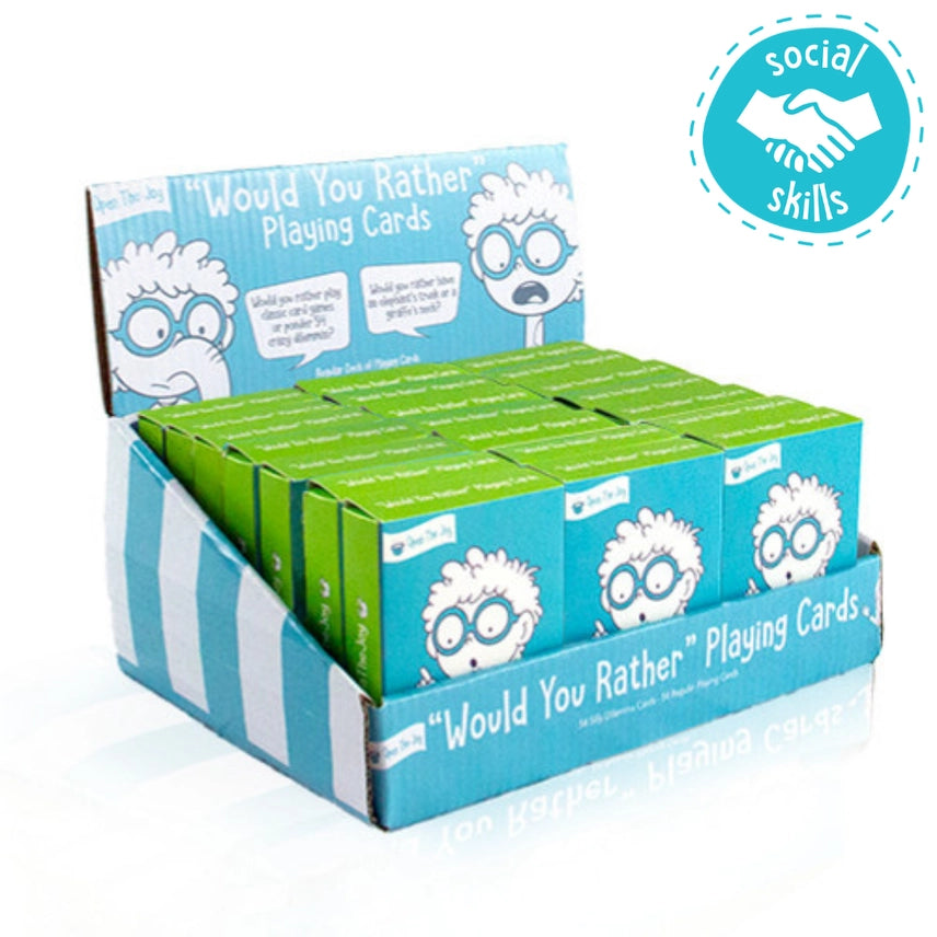 Would You Rather Playing Cards