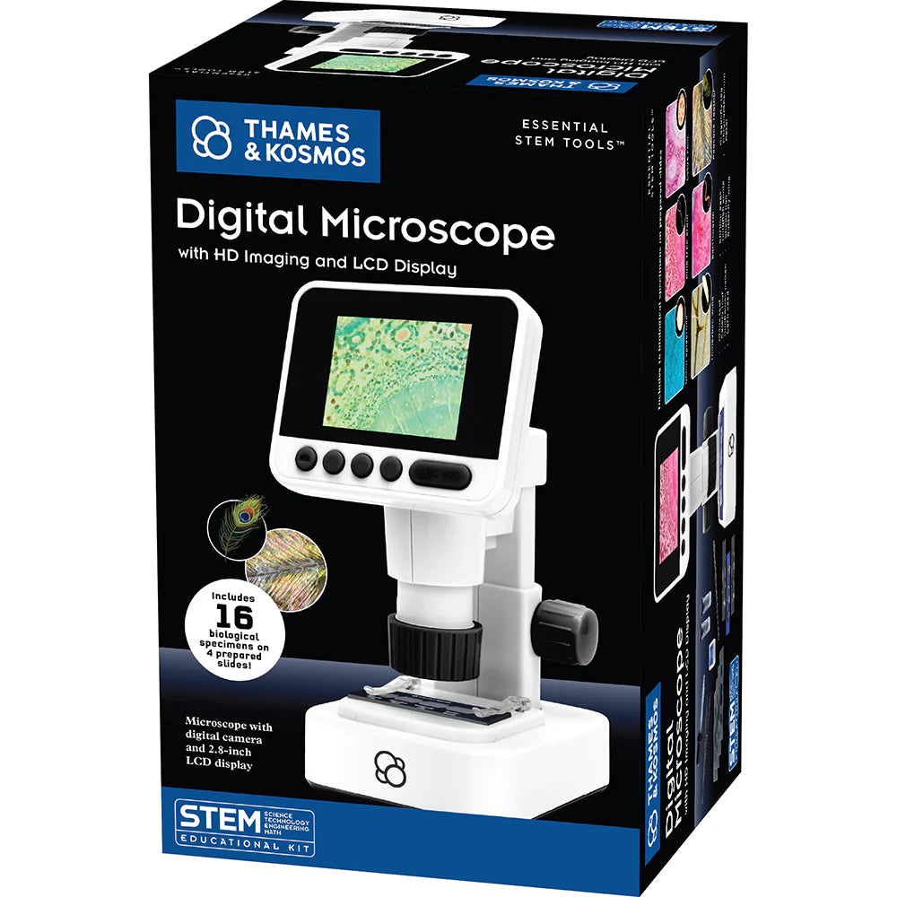 The Thames & Kosmos Digital Microscope with HD Imaging and LCD