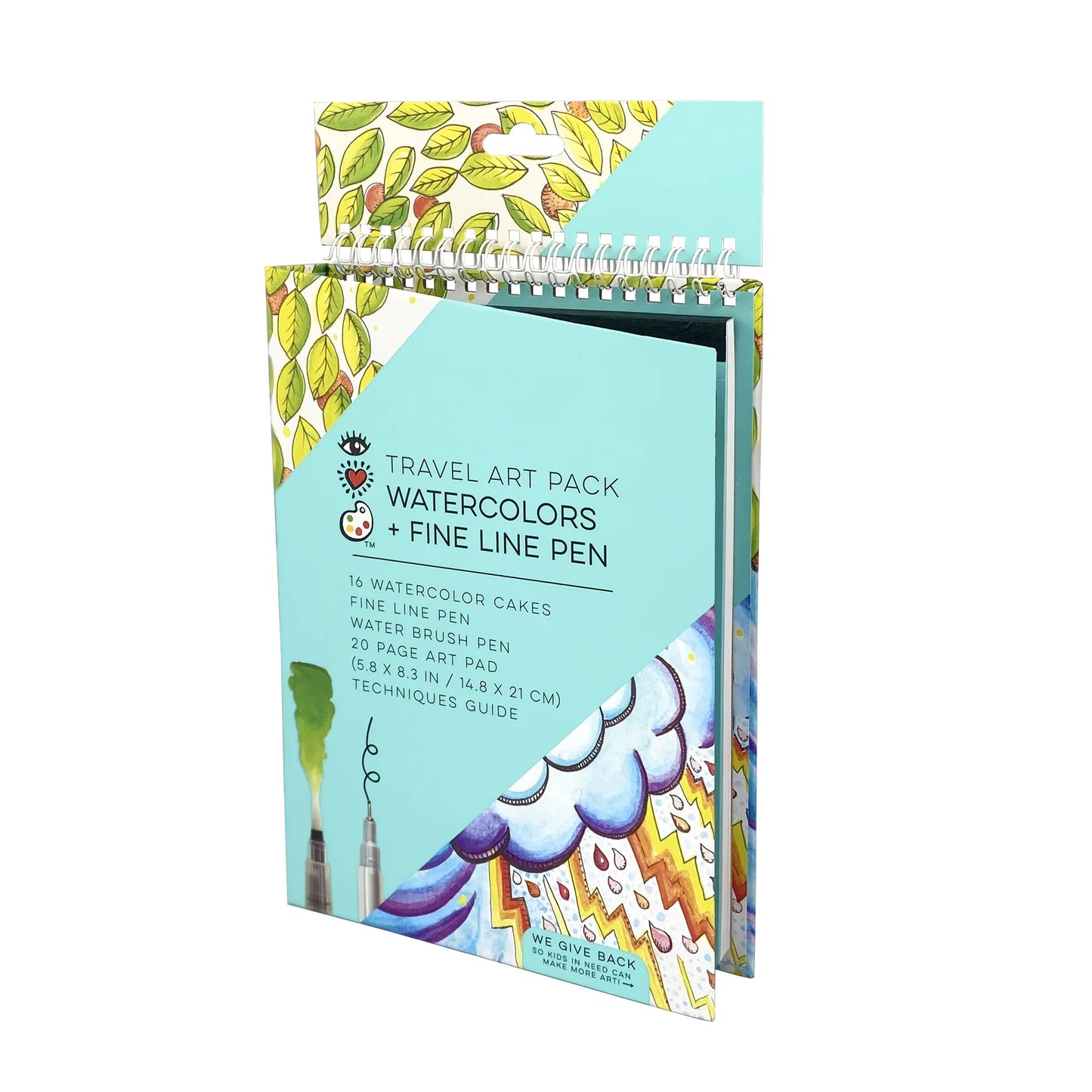 Travel Art Pack Watercolors + Pen