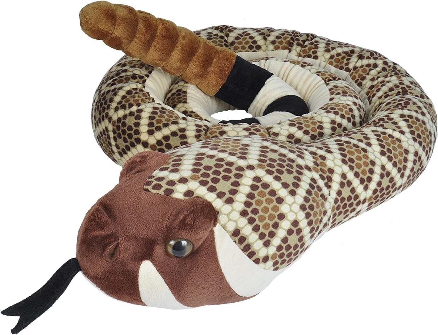 Jumbo Western Diamondback Rattlesnake Stuffed Animal