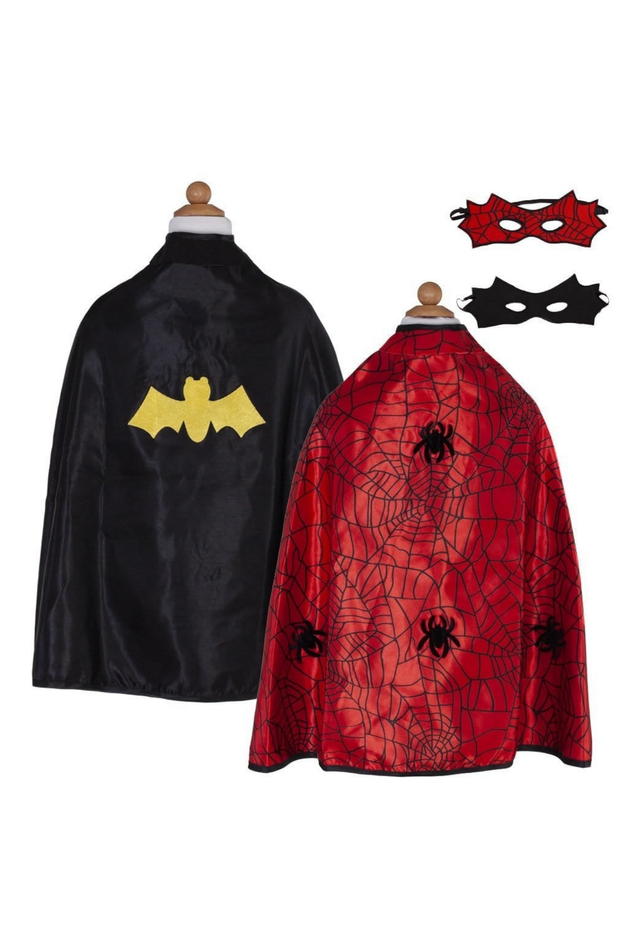 Reversible Spider/Bat Cape & Mask Size 4-6