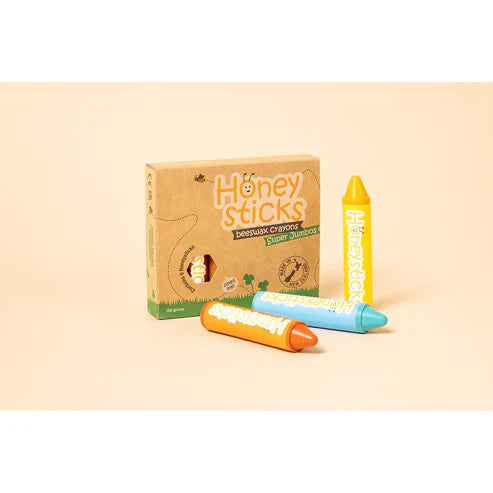 Honeysticks: Super Jumbo Beeswax Crayons (7 pack)