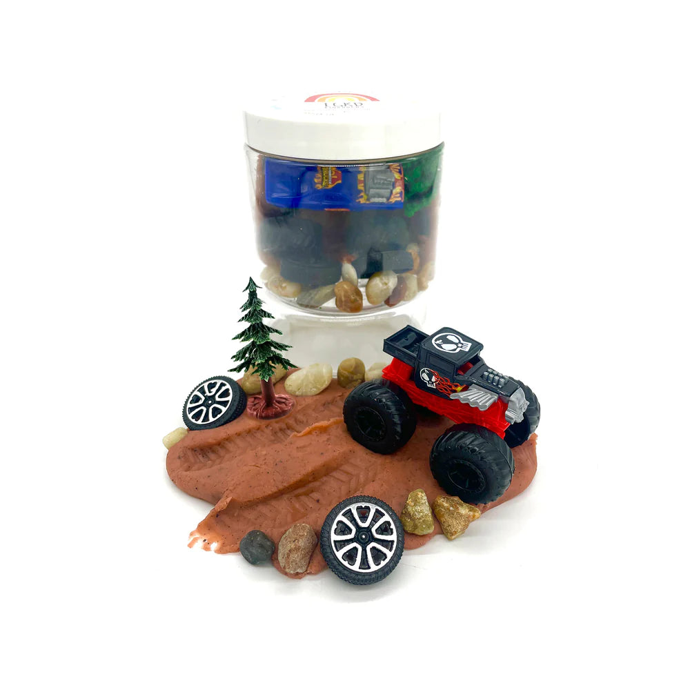 Monster Truck Play Dough-To-Go Kit
