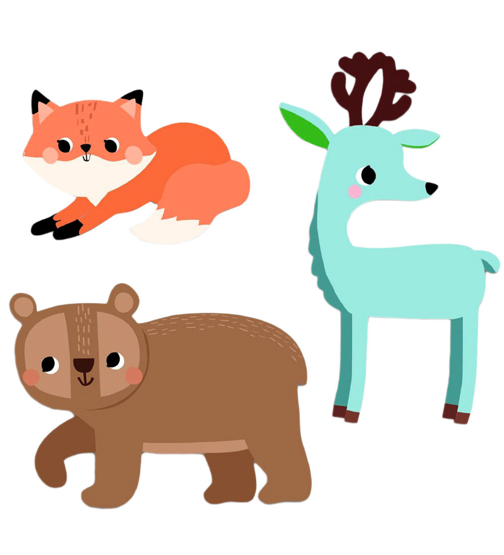 Baby Stickers: Forest Animals