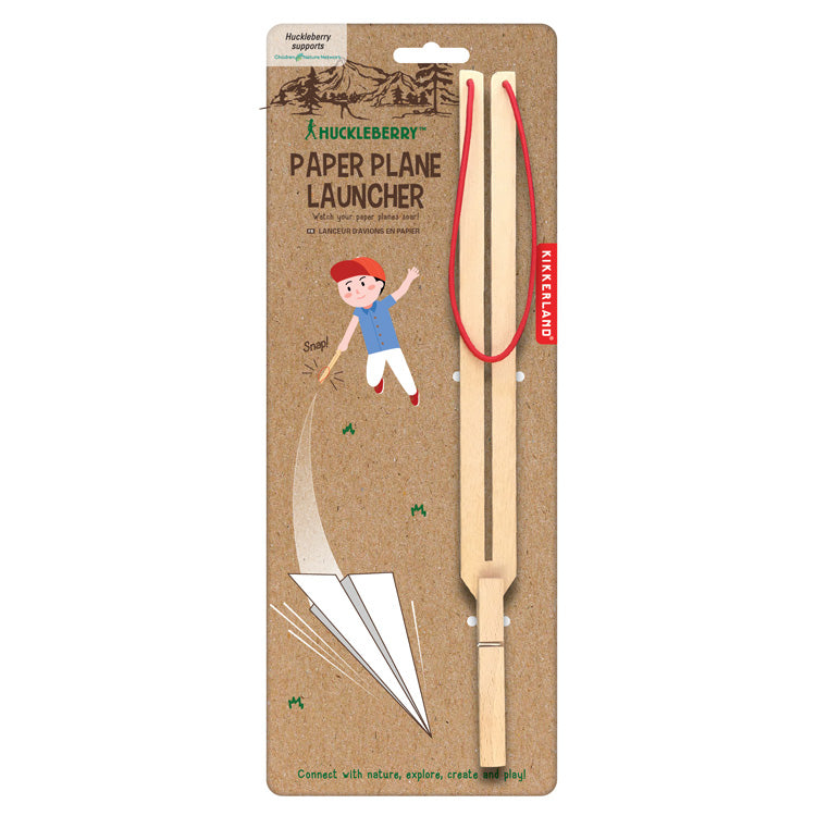 Huckleberry Paper Plane Launcher