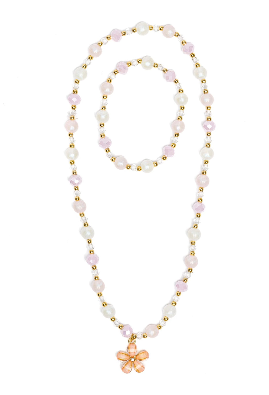 Beautiful Bloom Necklace and Bracelet Set