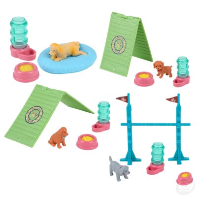 Micro Dog Playset