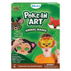 Poke-in-Art Animal Masks DIY Craft Kit for Kids, Mess-Free Arts and Crafts Activity Set