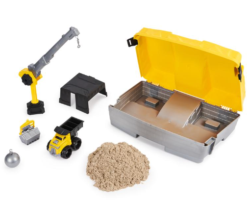 Construction Site Folding Sandbox Kinetic Sand