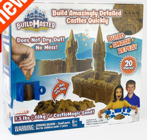 Create A Castle Buildmaster Sand Kit Starter : Target
