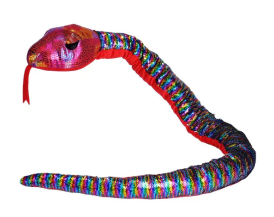 Rainbow Sequin Snake
