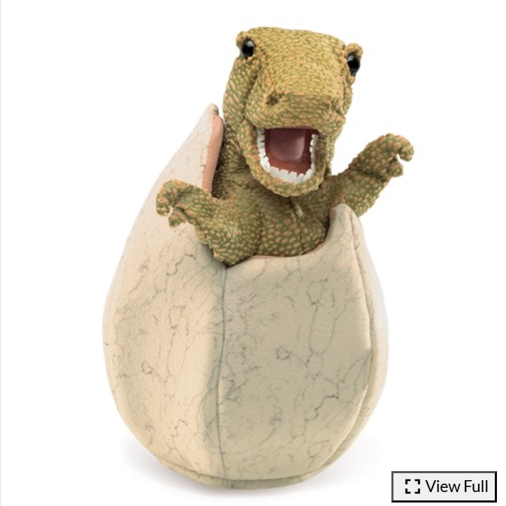 Dinosaur Egg Puppet