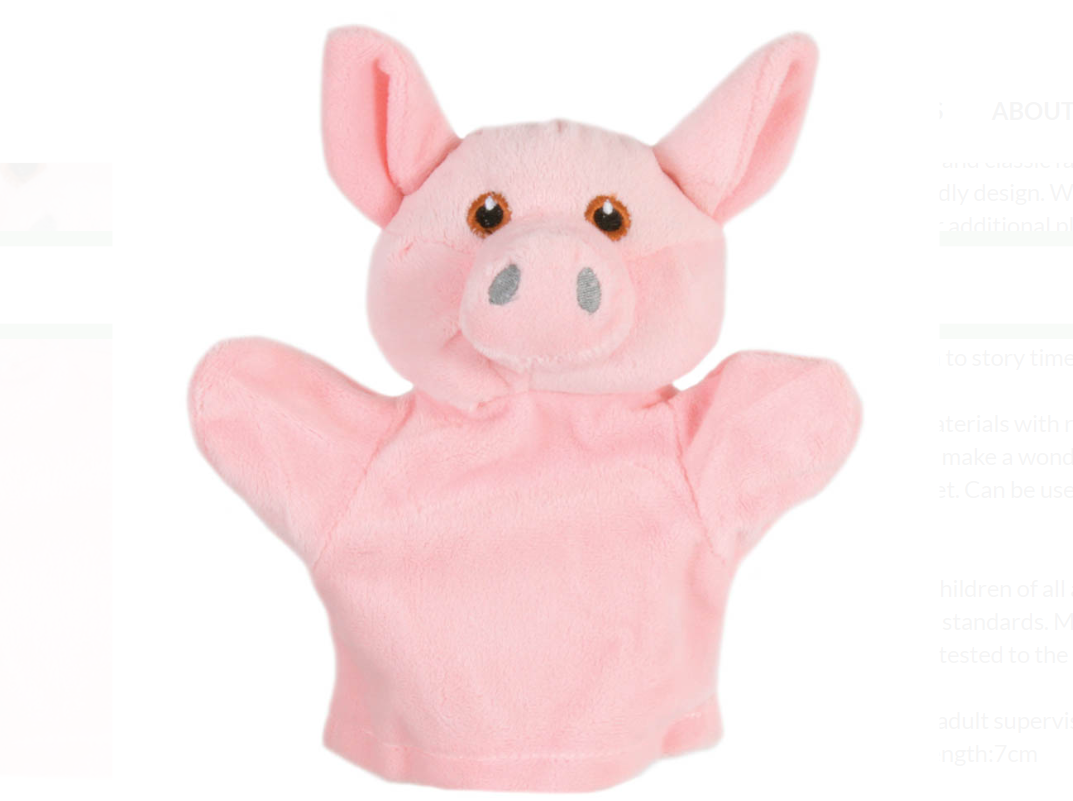 My First Puppets: Pig