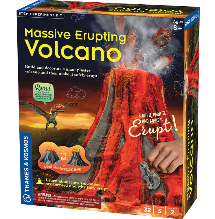 Massive Erupting Volcano