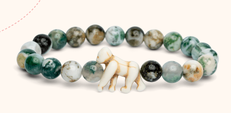 The Traverse Bracelet - Gorilla (Rainforest Green)