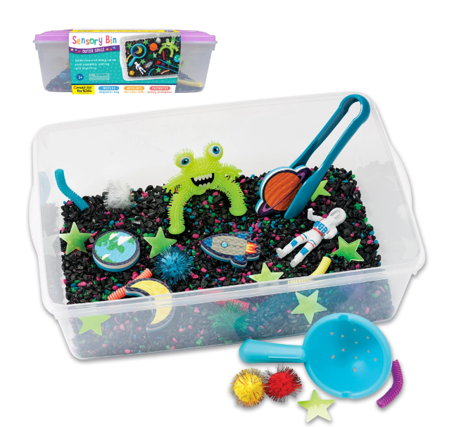 Sensory Bin Outer Space