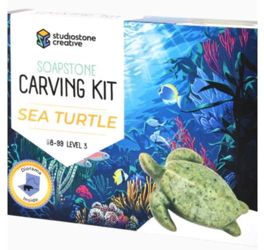 Sea Turtle Carving Kit