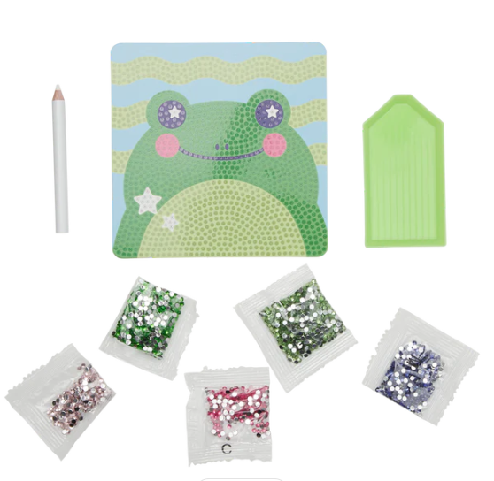 Razzle Dazzle Mini Gem Art Kit - Funny Frog