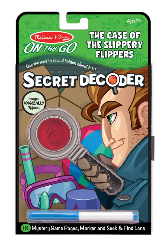 Secret Decoder Game and Activity Book