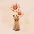 Rowood Wooden Orange Gerbera Daisy