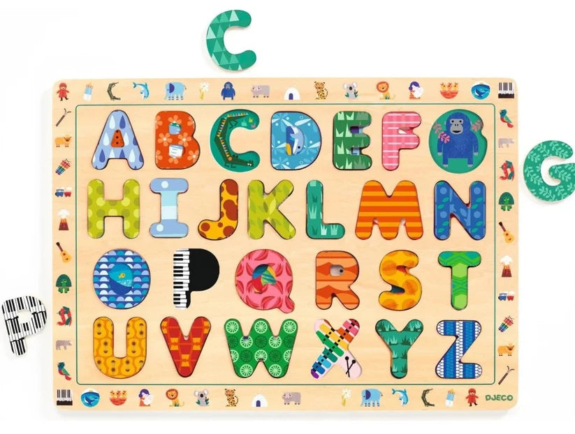 Wooden Puzzles ABC Intl