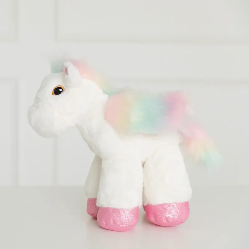 Piccoli: Athena The White, Pink, and Rainbow Pegasus Unicorn