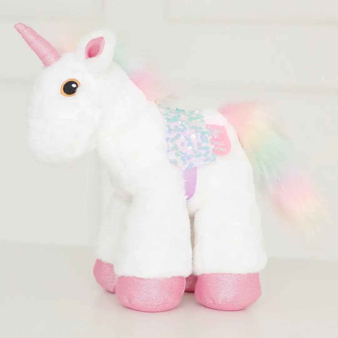 Piccoli: Carnation The White, Pink and Rainbow Unicorn