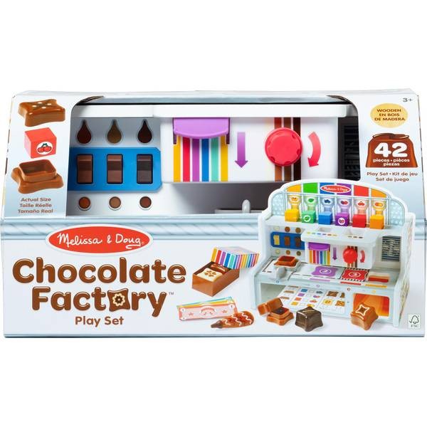 Wooden Chocolate Factory Play Set
