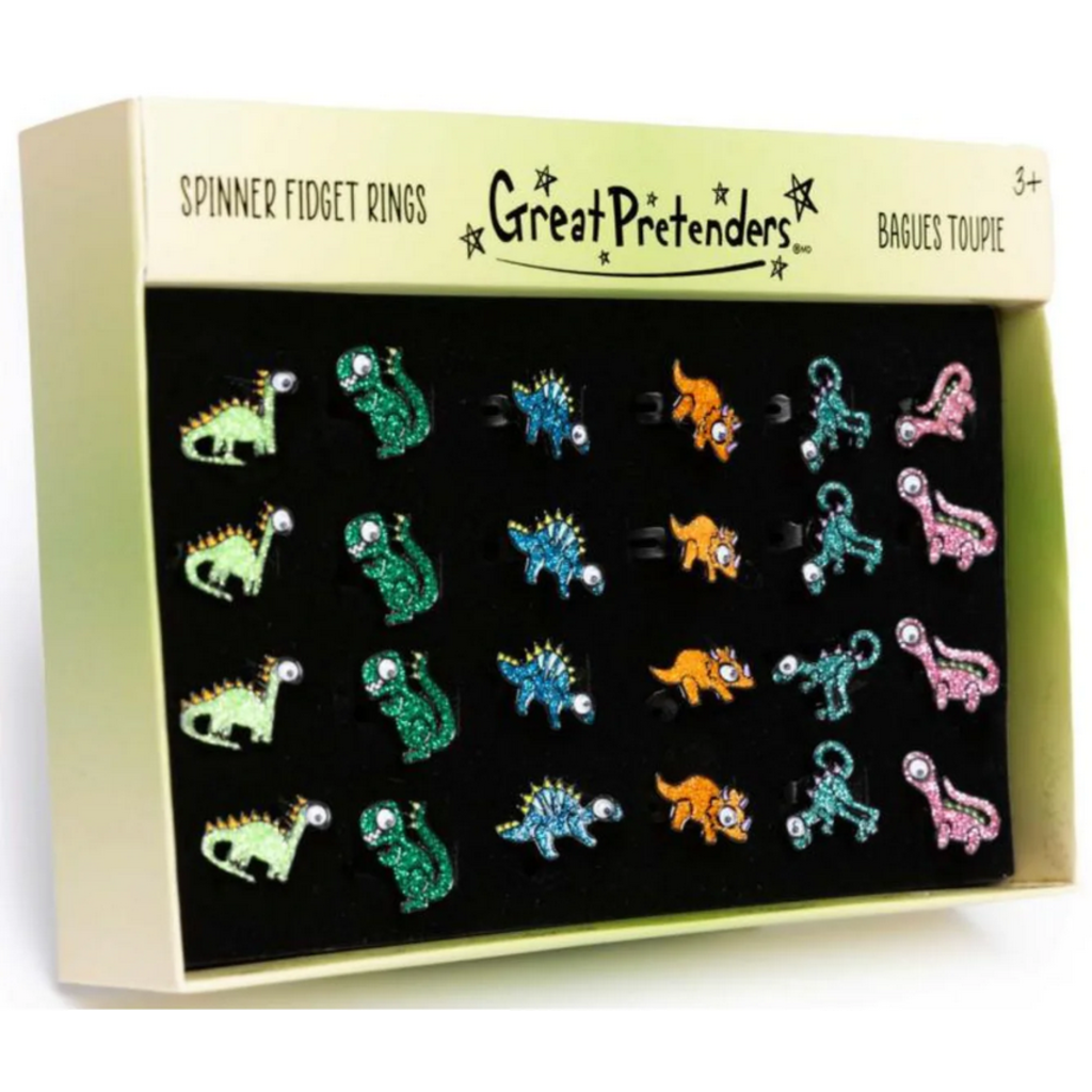 Dinosaur Spinner Fidget Rings