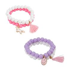 Pretty Pastel Soft Touch Bracelet Set