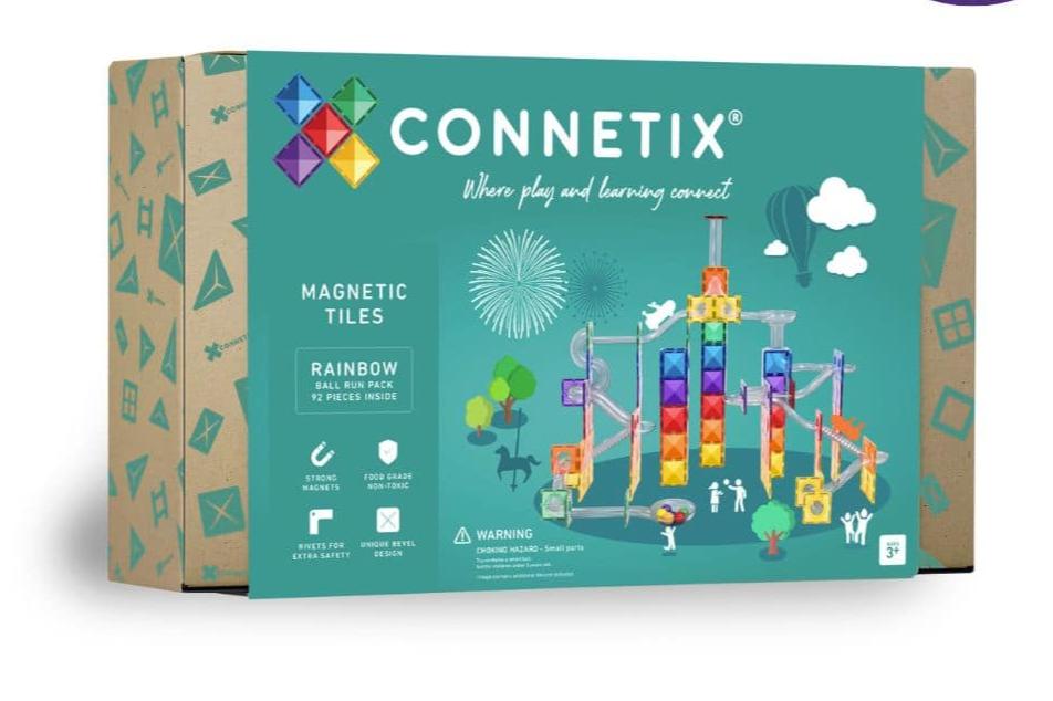 Connetix Rainbow Ball Run Pack