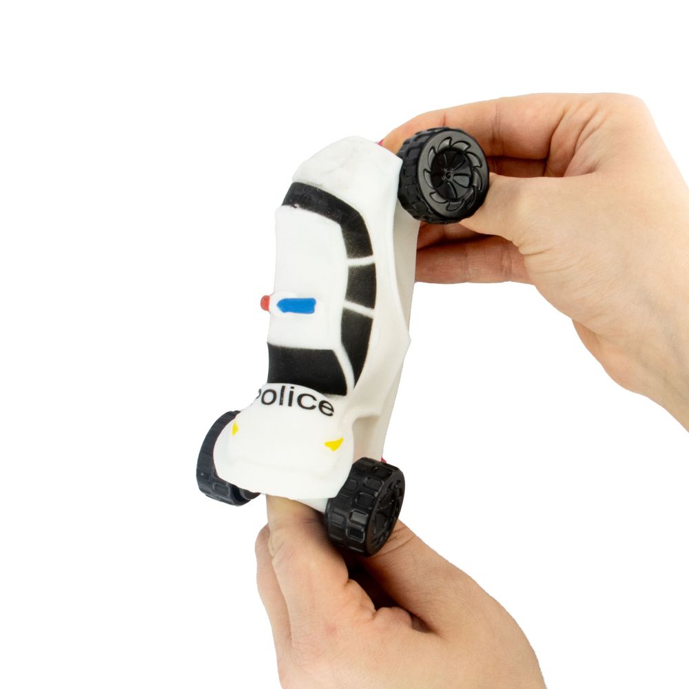 Stretch Wheels Police Car