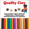 World Colors Modeling Clay 15 count