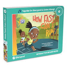 Rebel Girls How Fast Can I Run? Read-Along Board Book