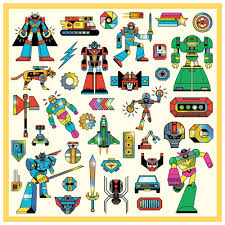 Robot Stickers