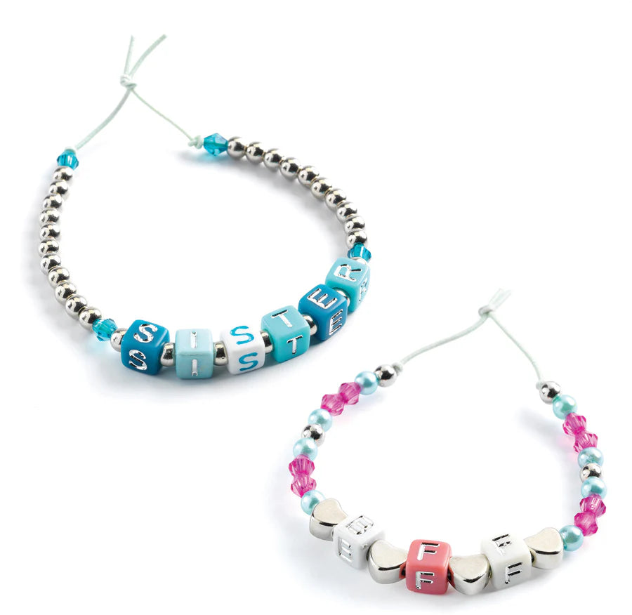 LGA Alphabet Beads - Silver