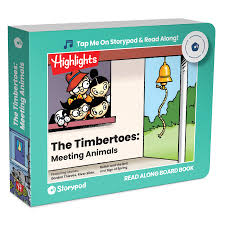 The Timbertoes: Meeting Animals Read-Along Board Book