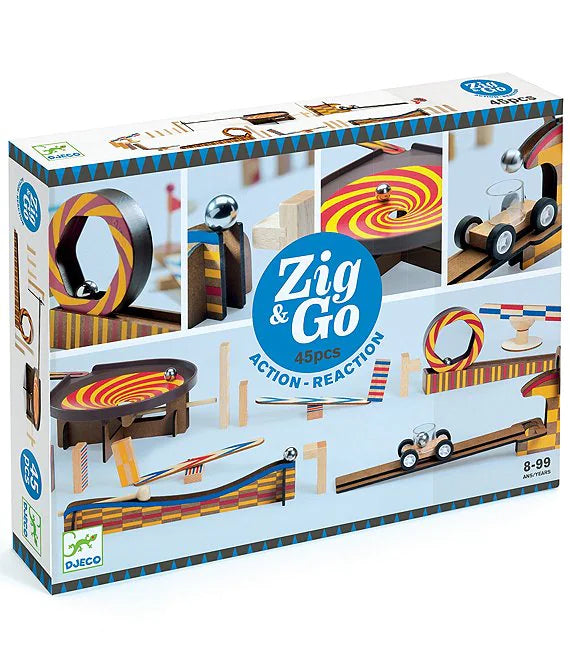 Zig & Go Action Reaction 45 pieces