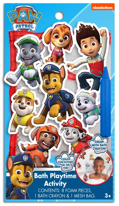 Paw patrol bath sales crayons