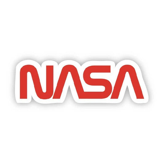 Retro NASA Logo Sticker