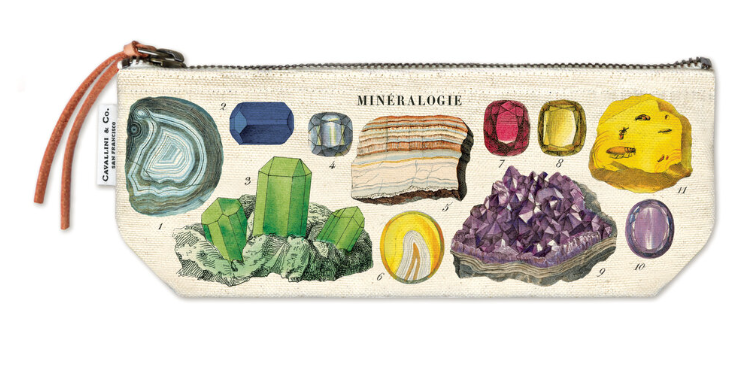 Mineralogy Mini Pouch