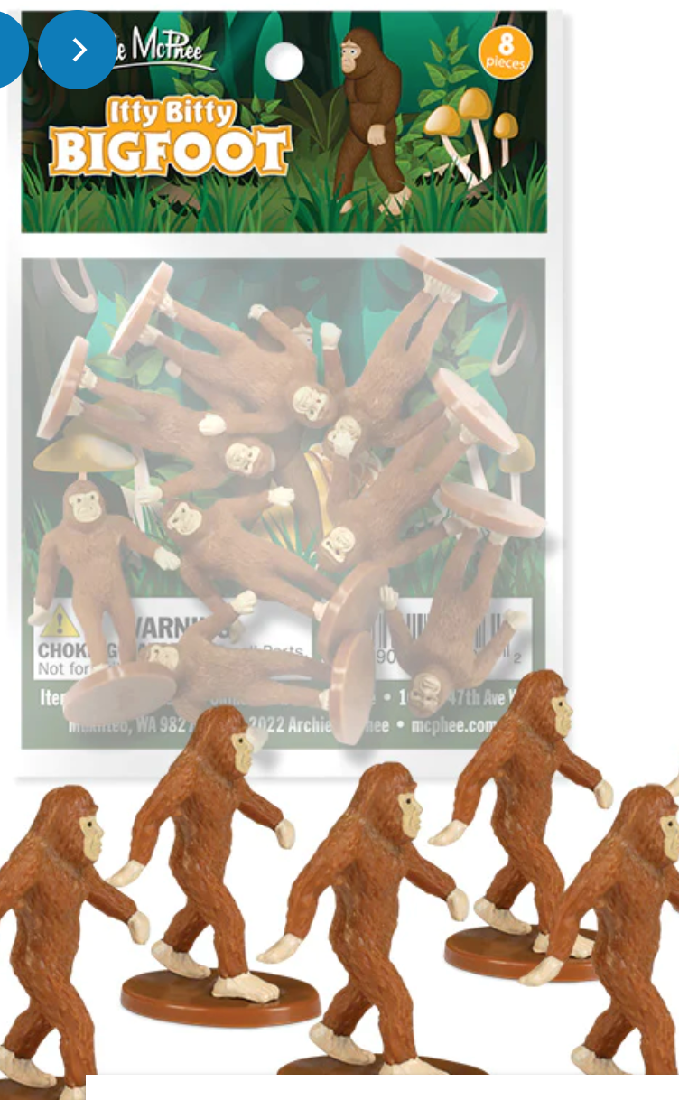 Itty Bitty Bigfoot – Curiosity Corner at Scott Family Amazeum