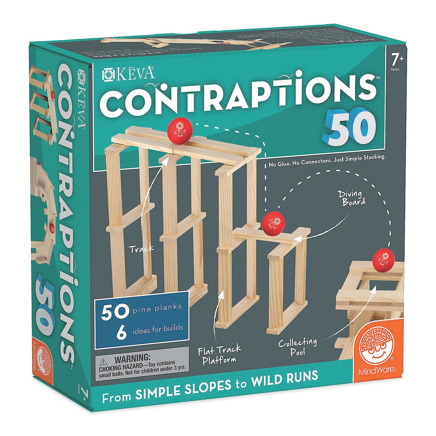 Keva Contraptions 50 Plank Set