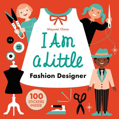 I am a little fashion designer (careers for kids)