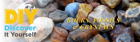 Excavate and Uncover the Mysteries of Rocks, Fossils and Crystals