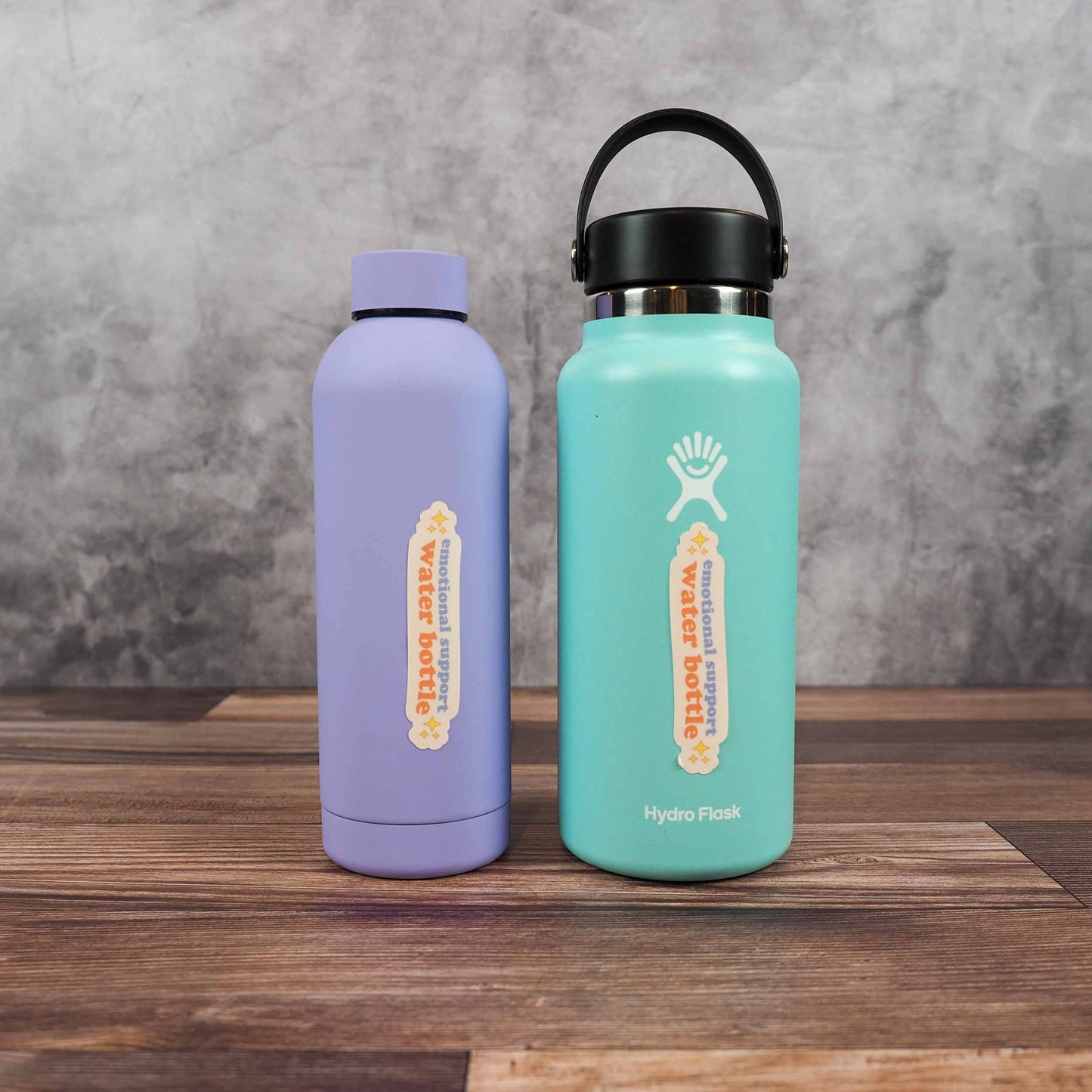 Emotional Support Water Bottle Sticker