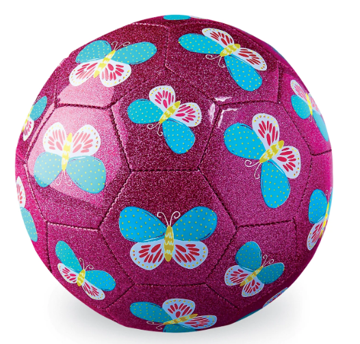 Butterfly Glitter Soccer Ball